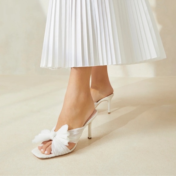 Loeffler Randall Claudia Mule Pearl Organza - Picture 3 of 8
